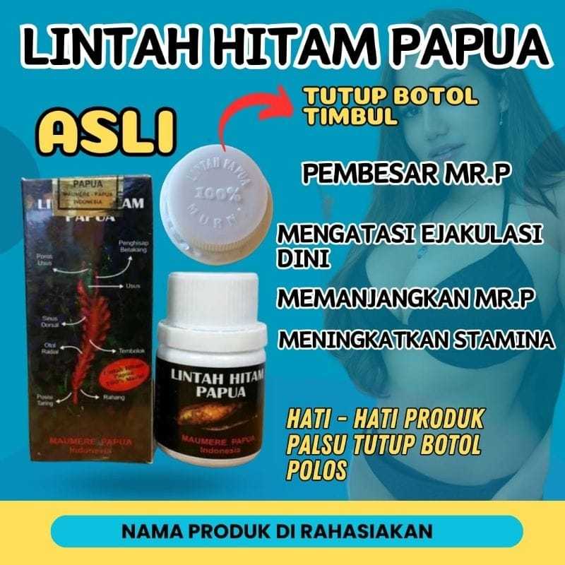 lintah hitam papua 100% original minyak pembesar vital pria lintah papua asli original 100% pembesar