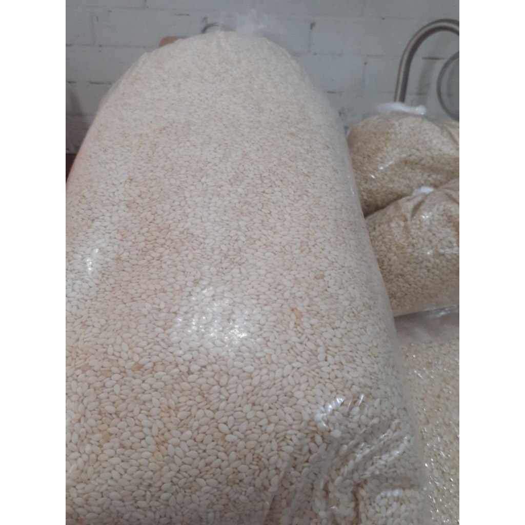 

Wijen Putih White Sesame Seeds Mentah 1kg repack