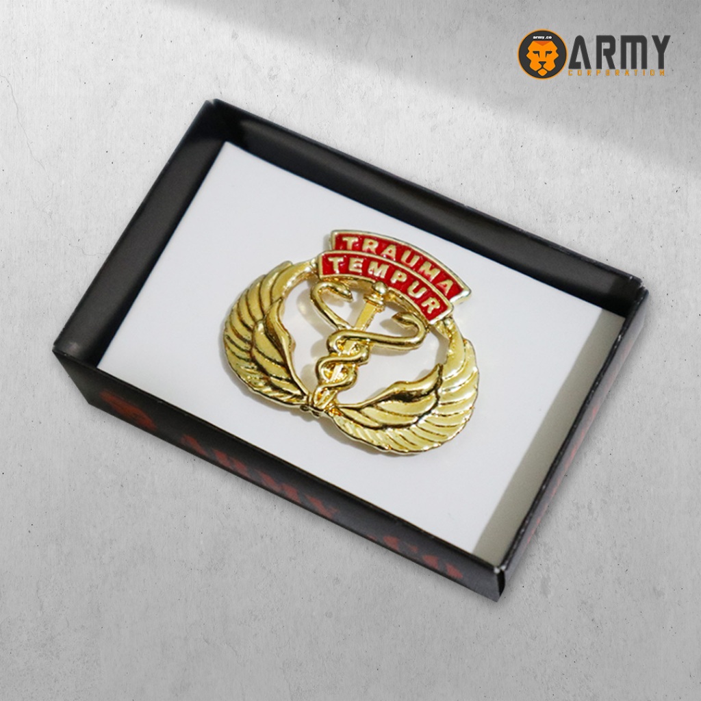 Pin Emblem Trauma Tempur