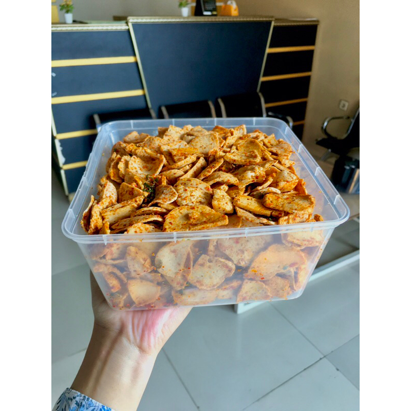 

Basreng pedas daun jeruk murah meriah IPAG