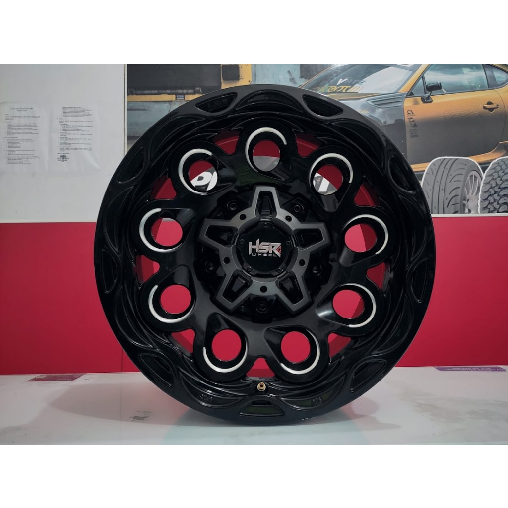 Velg Mobil HSR Ring 16 untuk Dmax Strada Hardtop Pajero Fortuner dll HSR BAJO R16