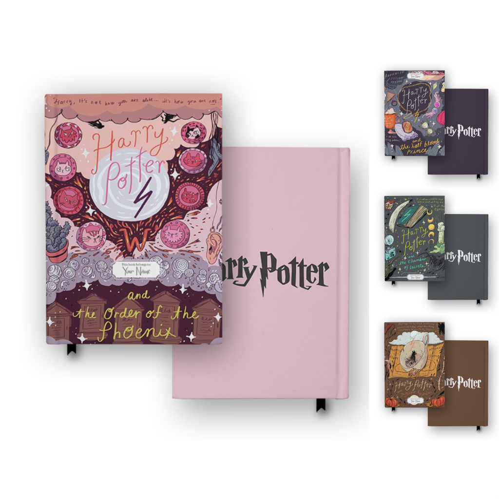 

Buku Catatan Notebook Harry Potter And Order Of Phoenix Gift Agenda Diary Hardcover Custom Nama