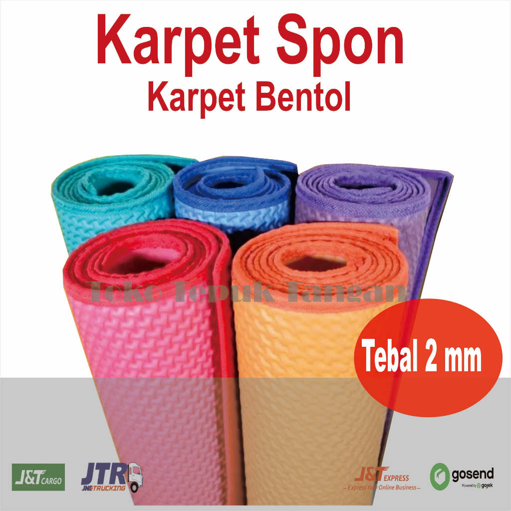 KARPET JUMBO LANTAI BENTOL/KARPET SPONS MERCY/TIKAR SPONS MURAH