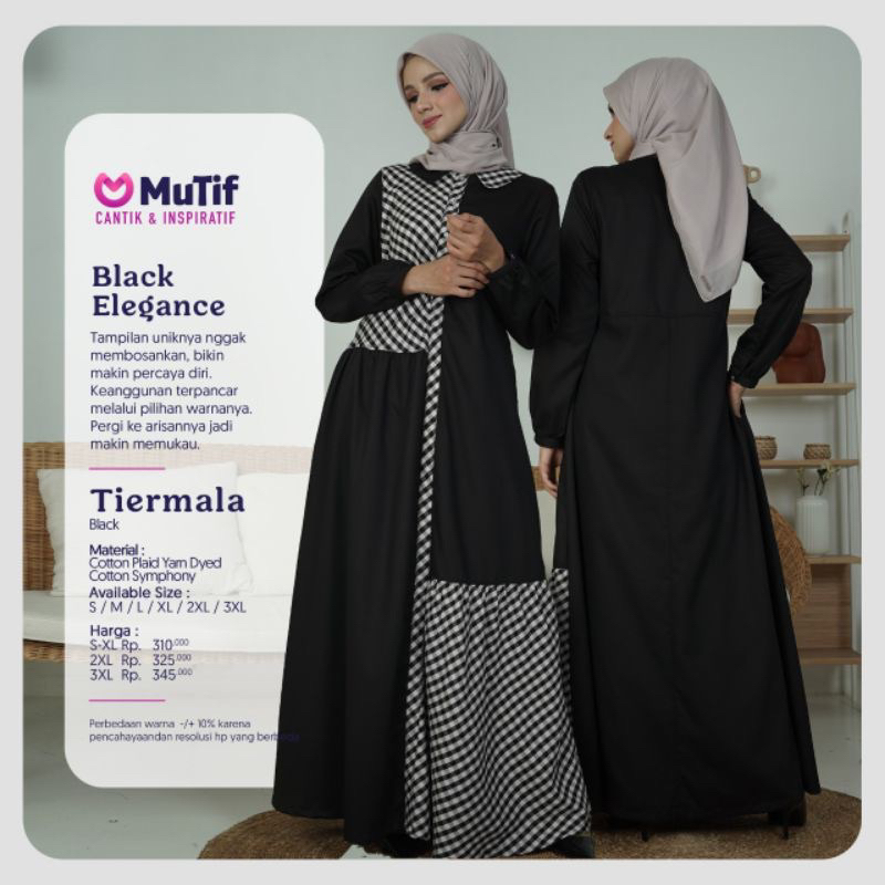 Gamis Tiermala by MUTIF