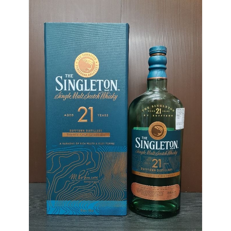 Botol bekas The Singleton 21 Dufftown 700 ML + Box