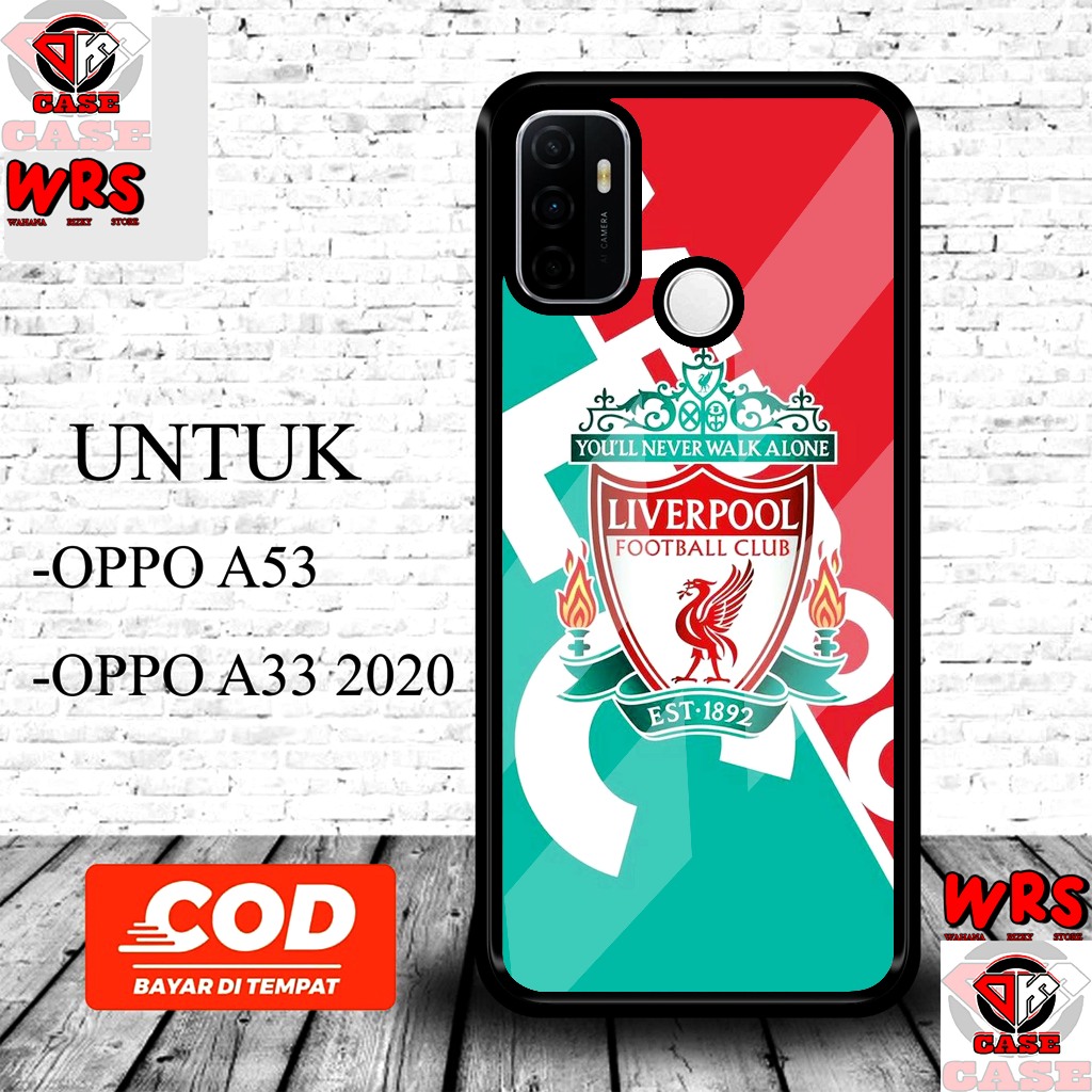 HARDCASE CLUB BOLA LIVERPOOL Case Oppo A53 / Oppo A33 - Casing Hp Oppo A53 / Oppo A33 Terbaru  Silik