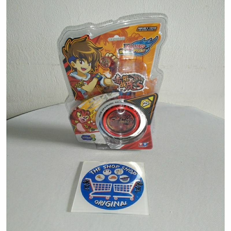 Mainan Anak Yoyo YOYO AULDEY BLAZING TEENS 5 LEVEL 2 Flame Tiger S Original
