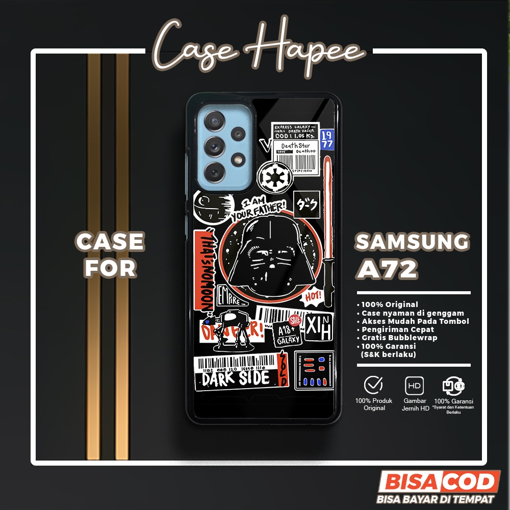 Case Samsung A72 Casing Samsung A72 [STWR] Casehapee Case Glossy Case Aesthetic Custom Case Premium 