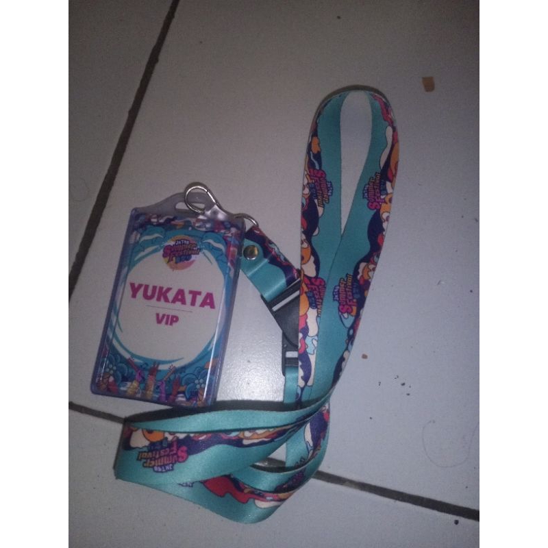 lanyard benefit yukata+card holder VIP yukata