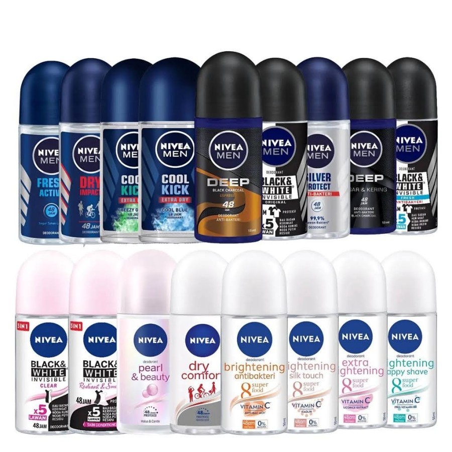 Nivea Men Deodorant 50 ml Nivea Men Roll On 50ml