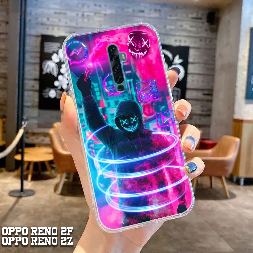 Case OPPO RENO 2F / OPPO RENO 2Z - Casing OPPO RENO 2Z Terbaru Top One Case [ MOTIF 25 ] Cassing Hp 