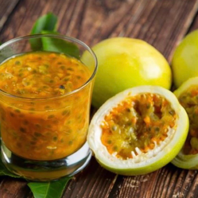 

RB Daging Markisa 1kg Grade A Kualitas Terbaik / Markisa Sirup Frozen 500gr / Buah Markisa 500gr