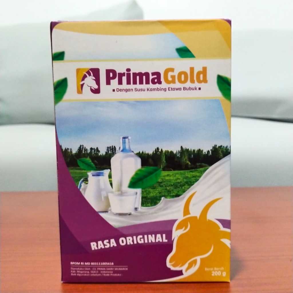 

Primagold Susu Kambing Etawa Bubuk Prima Gold Rasa Original 200 gr