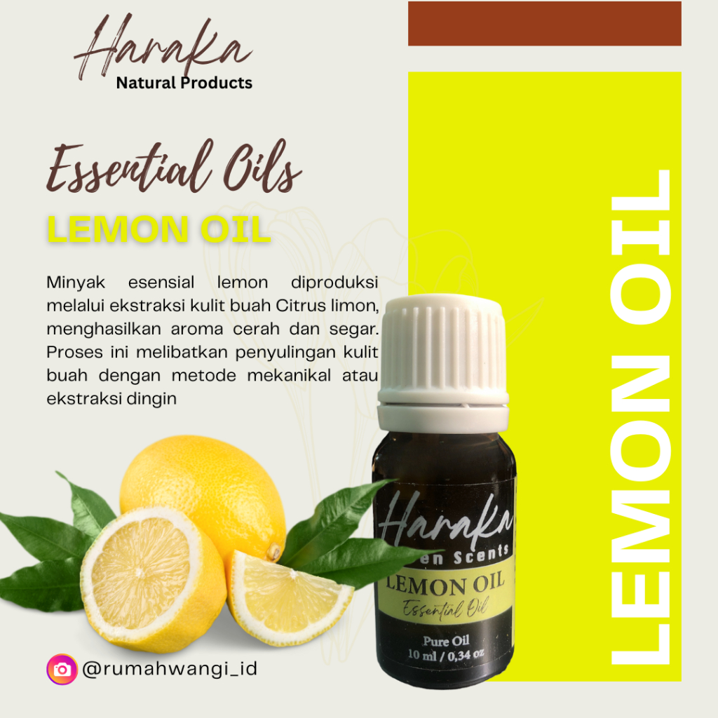 Essential Oil / Minyak Atsiri - Lemon Oil (10ml)