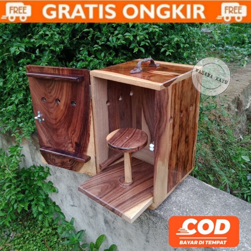 box burung alap-alap capung /box burung freefly bahan premium