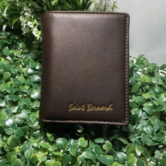 Dompet kulit asli dompet pria dompet saint bernard