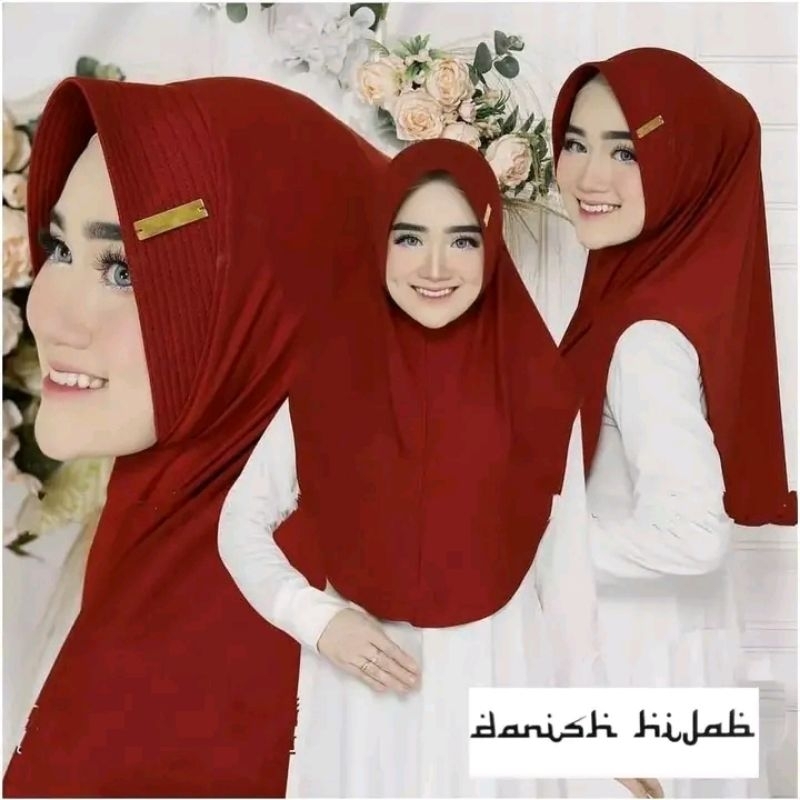 HIJAB BERGO HAMIDAH ORI LABEL AKRILIK BY DANISH HIJAB