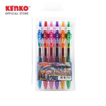 

Diskon promo Kenko Gel Pen K1 CS6 Set 6 warna SET 91