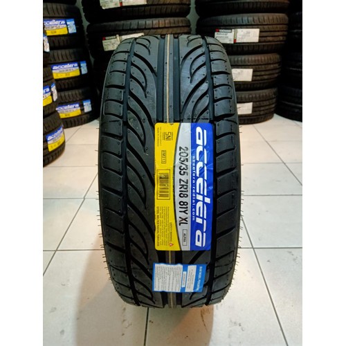 Ban Luar Mobil Racing 205/35 Ring 18 Tipis ACCELERA ALPHA 205 35 R18 Tubles Murah