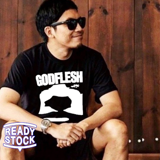 Kaos GODFLESH Tshirt 100% Cotton