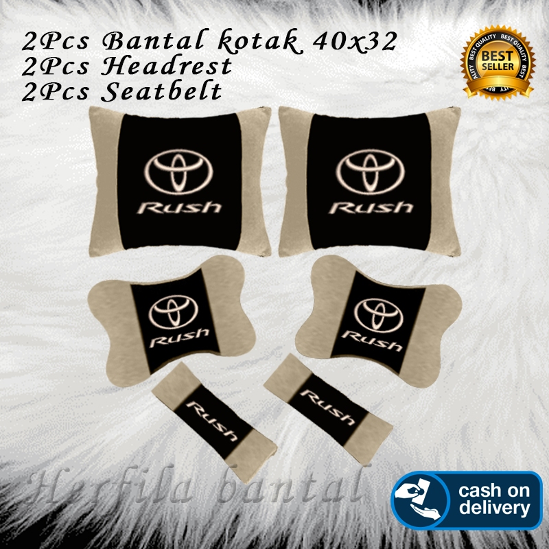 aksesoris iterior mobil toyota rush bantal interior mobil rush