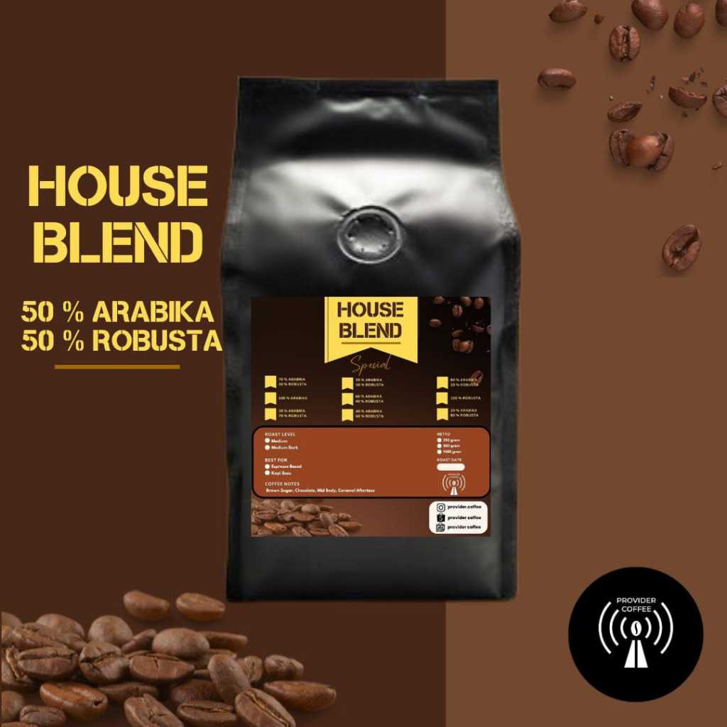 

biji kopi blend 50 50 arabica robusta 500GR I biji kopi blend espresso