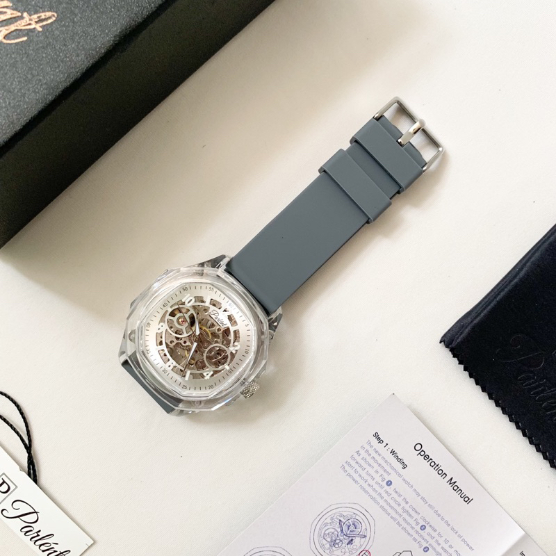 New, Bukan Preloved (Ada Tag & Garansi) - Parlent Jam Tangan Pria Automatic Gallant Lite