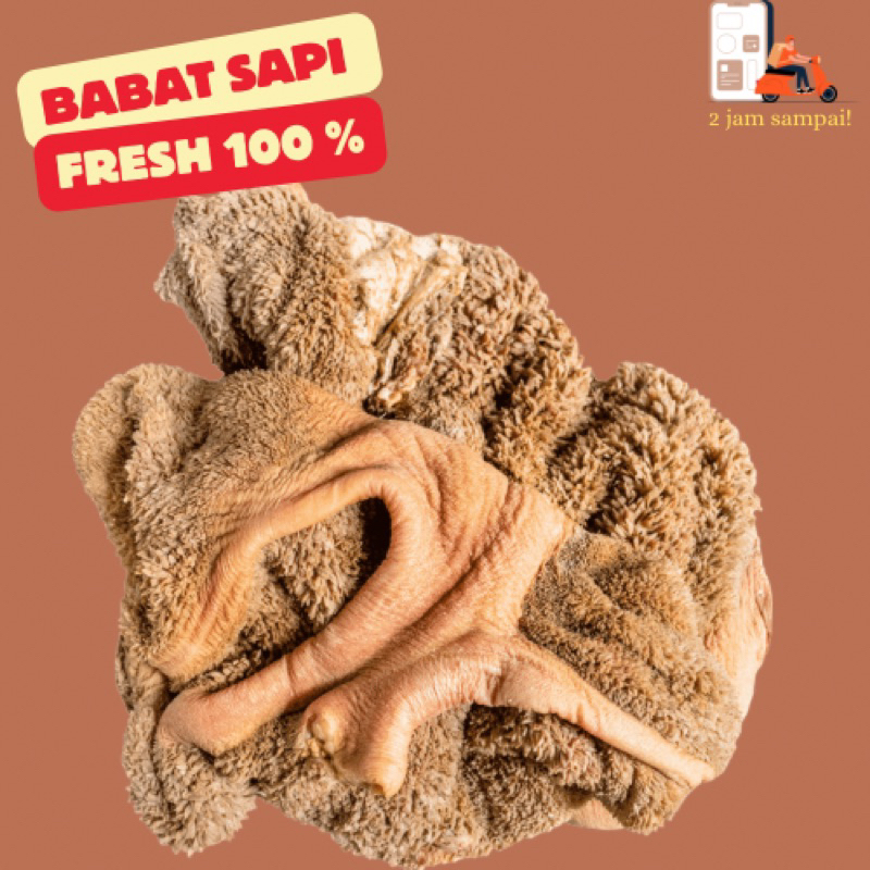 

Babat Sapi Babat Handuk Sapi Jeroan Sapi 500 gram KIRIM INSTAN BANDUNG