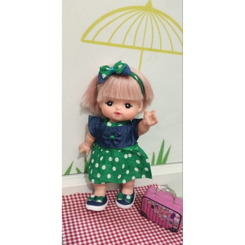 Baju Mellchan Green Forest Polka