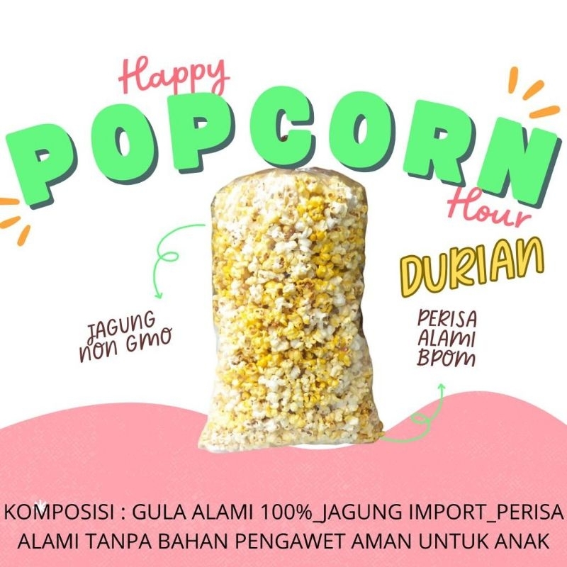 

POPCORN RASA DURIAN 500 GR