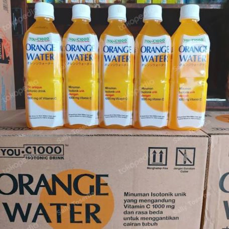 

You C 1000 Isi 12 BOTOL / You C1000 Water Orange UC 1000 500ml (ISI 12 BOTOL)