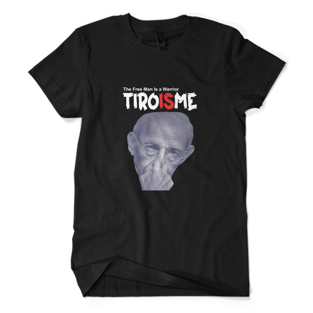 Kaos Distro Premium TIROISME - Baju Teungku Hasan Tiro Unisex Dewasa
