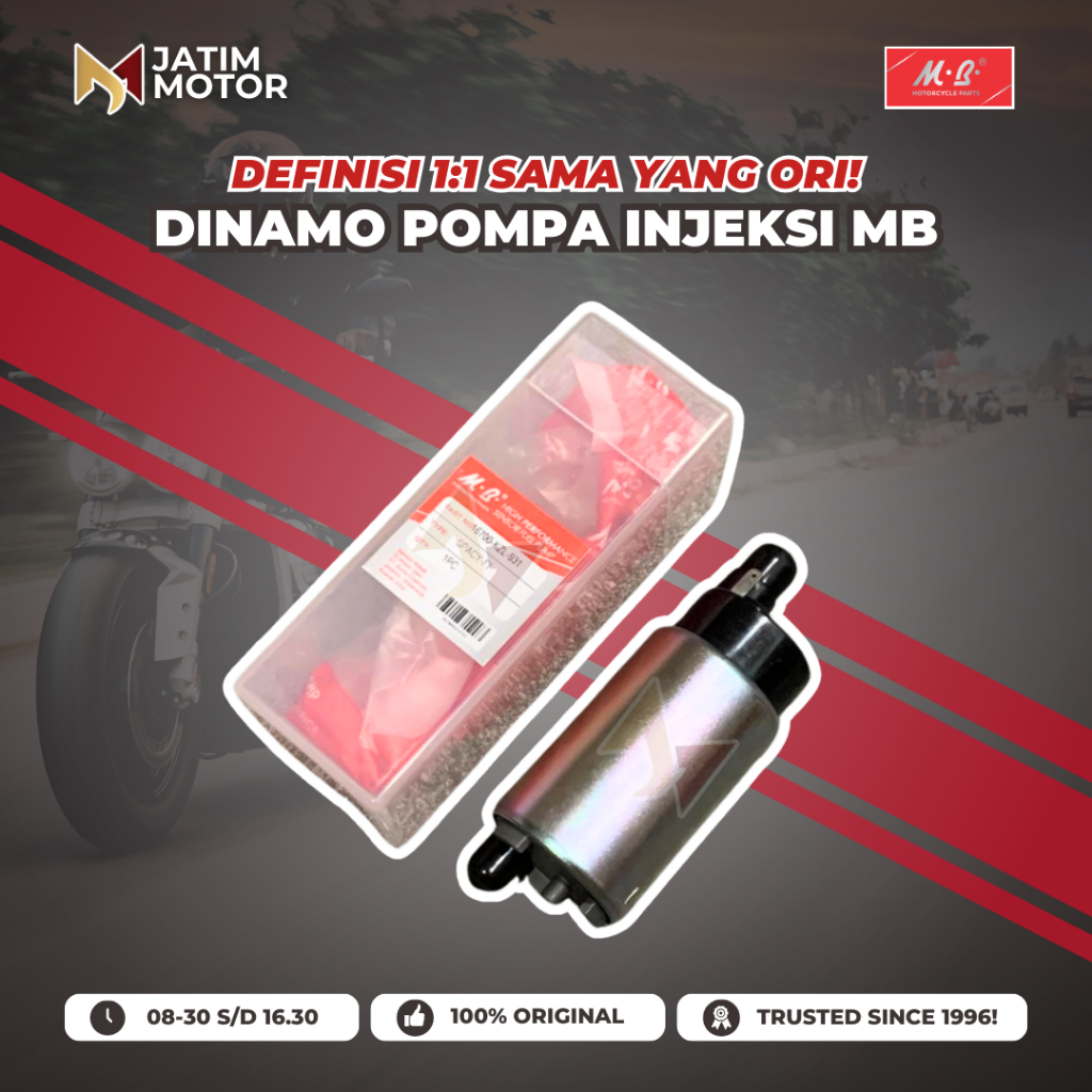 MB Dinamo Pompa Injeksi Motor Pompa Injeksi Dinamo Fuel Pump Rotak Rotax Original Aerox All New Beat
