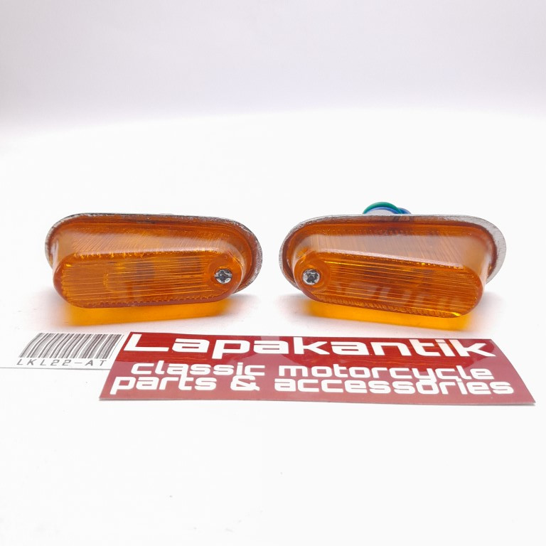 HONDA C100 C102 C105 UNYIL LAMPU SEIN SIGN RITING SEN DEPAN BARU