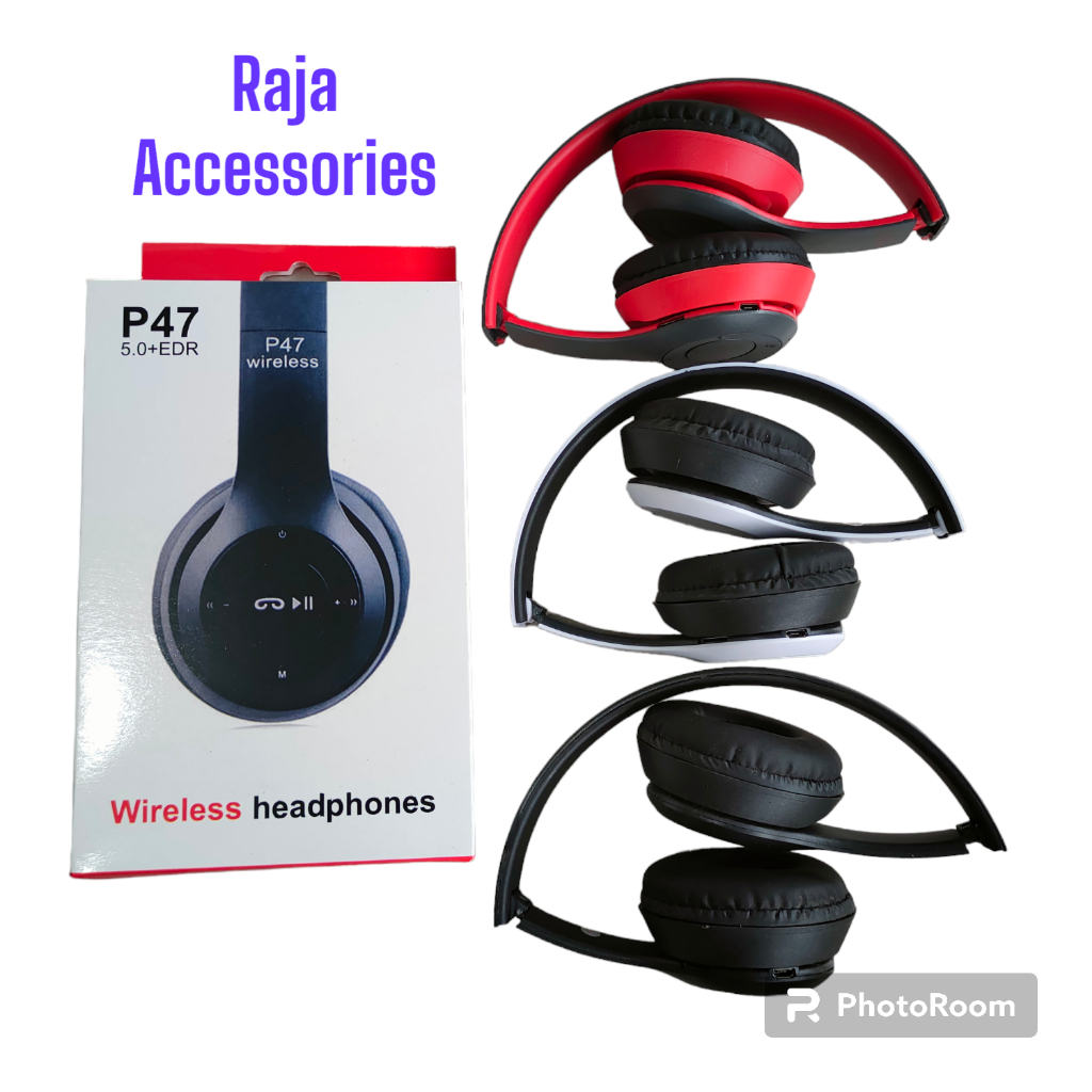 HEADPHONE BLUETOOTH P47 HEADPHONE WIRELESS