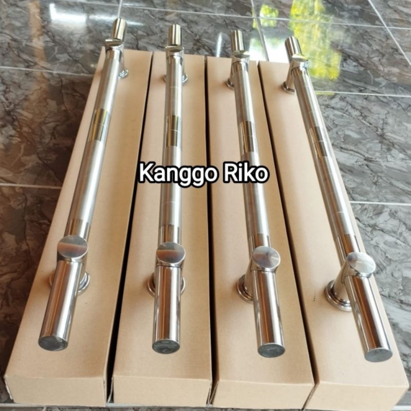 Handle pintu rumah stainless 60cm 80cm 100cm gagang pintu tarikan pintu rumah stainless