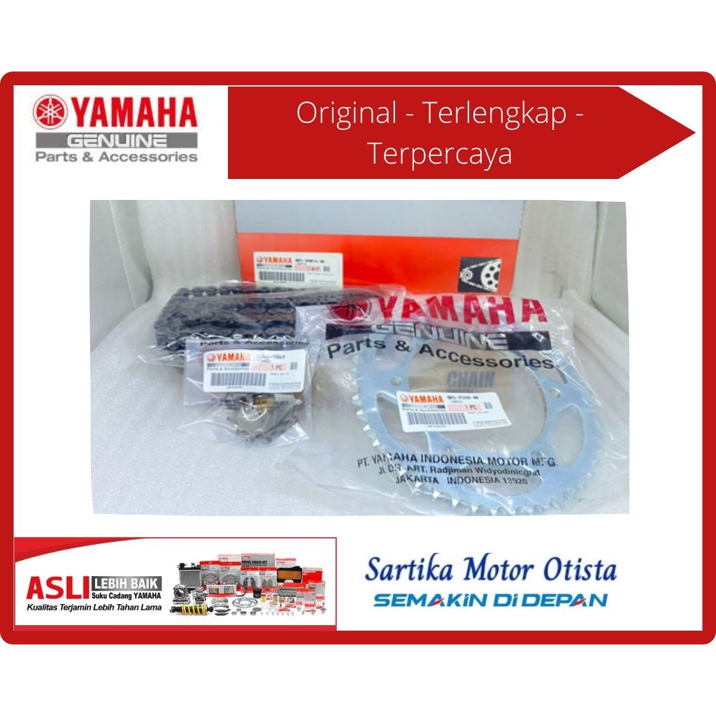 Original Chain & Sprocket Kit / Gear Set Yamaha R15 V3