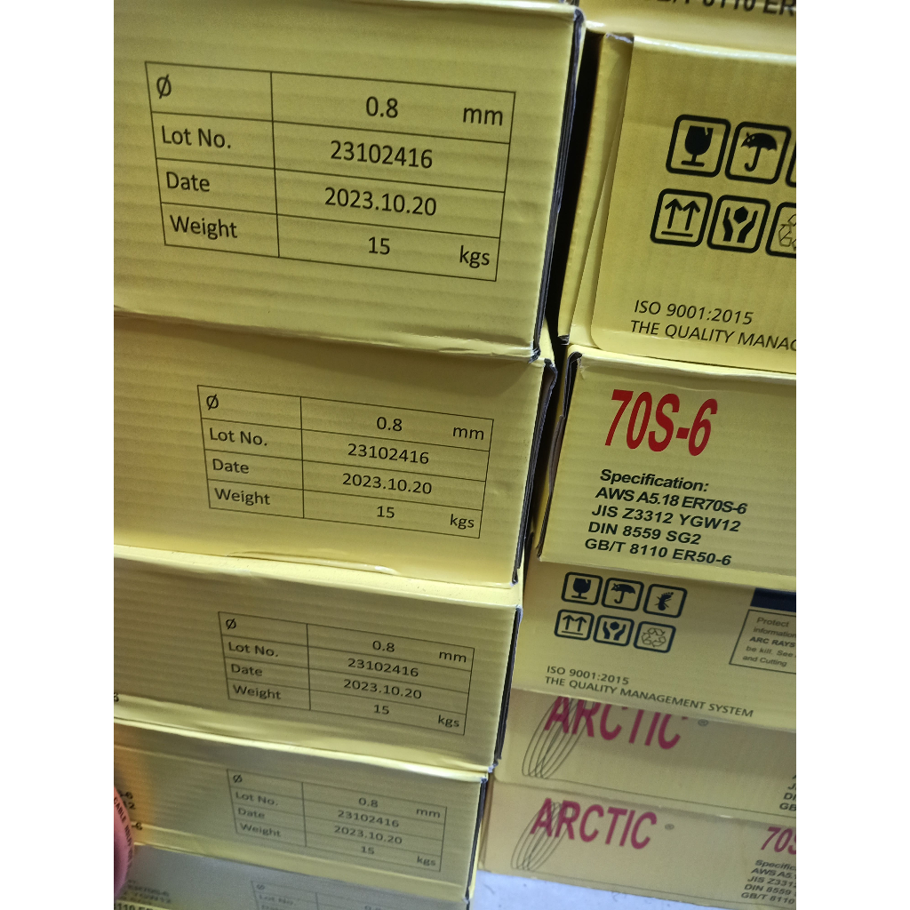 Kawat Las CO 0.8/Mig Wire ER70S-6 / ER70S - 6 / ER 70 S,Artic 0.8mm