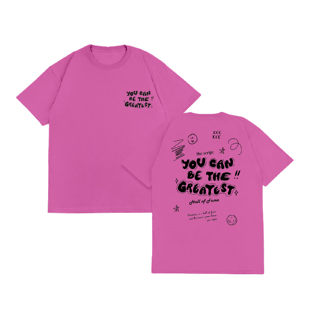 WGUD'S T-shirt YOU CAN BE THE GREATEST [sablon DTF] Unisex Pria & Wanita *PREMIUM QUALITY*-4