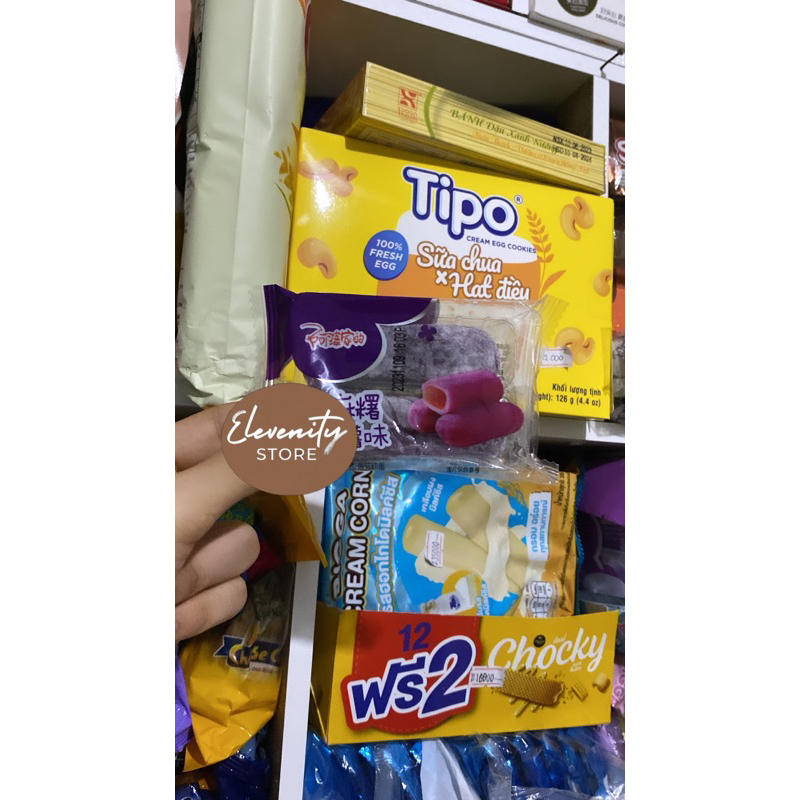 

Mochi Taiwan Sweet Potato Red Bean Coconut Sesame Flavor ECER
