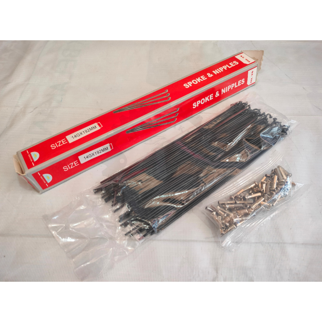 Spoke Ruji 20 XLR8 14G x 192MM Stainless Sepeda Lipat BMX