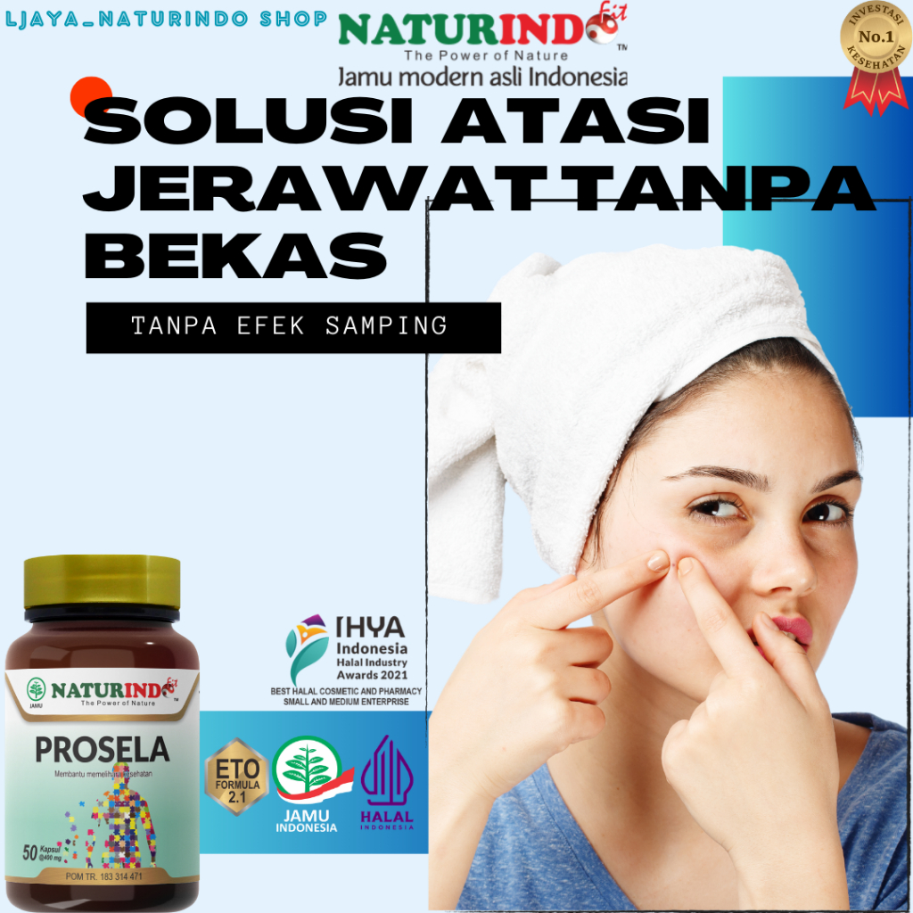 Obat Jerawatan Bekas Jetawat Batu Herbal Jerawat Punggung Pria Wanita Wajah Bruntusan