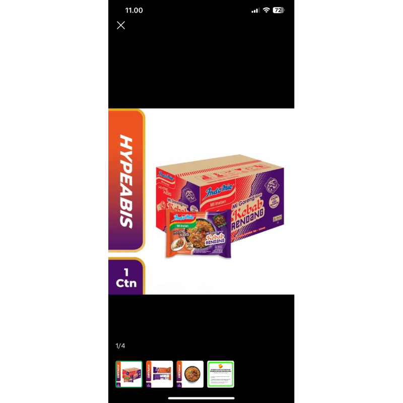 

MIE INDOMIE GORENG SEKARDUS