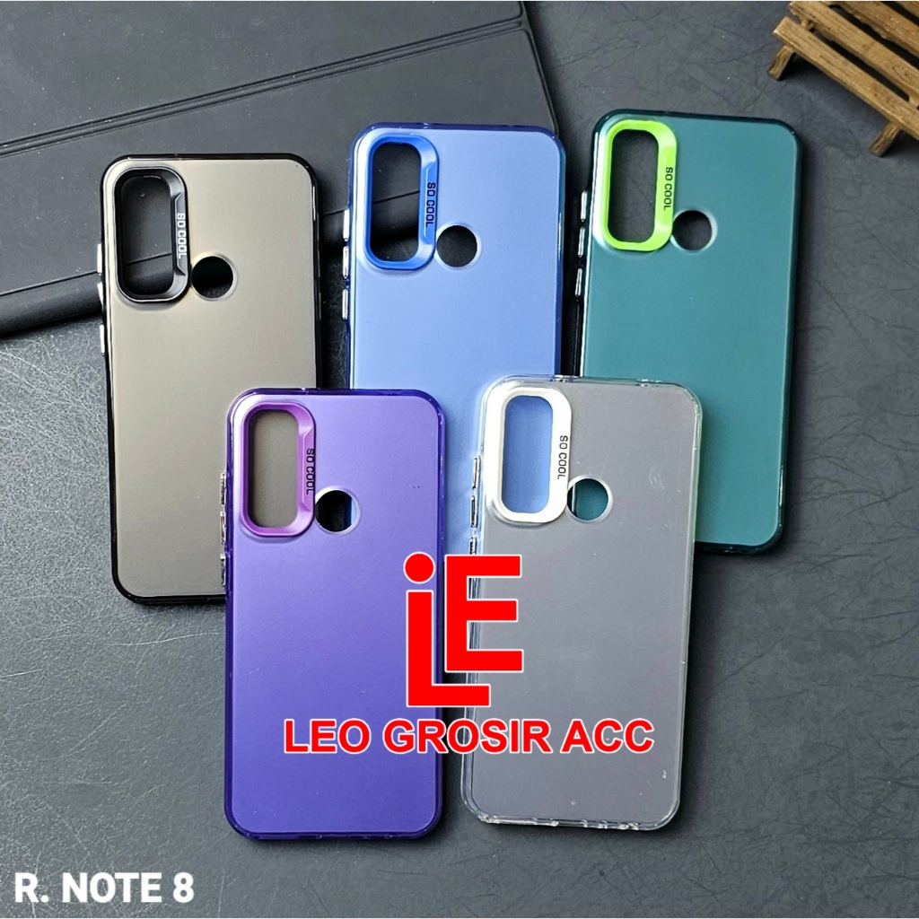 REDMI NOTE 8  CASE SOCOOL CASE IMD HYBRID PLATE HOLOGRAM REDMI NOTE 8