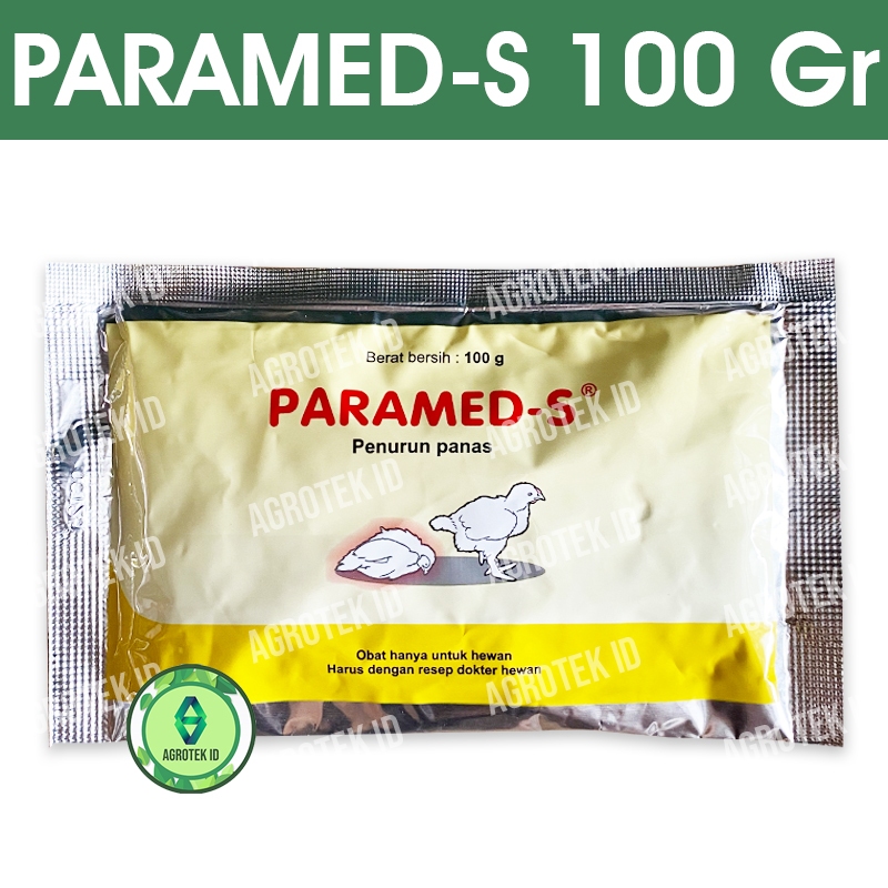 PARAMED-S 100 gram Obat Penurun Panas Ayam