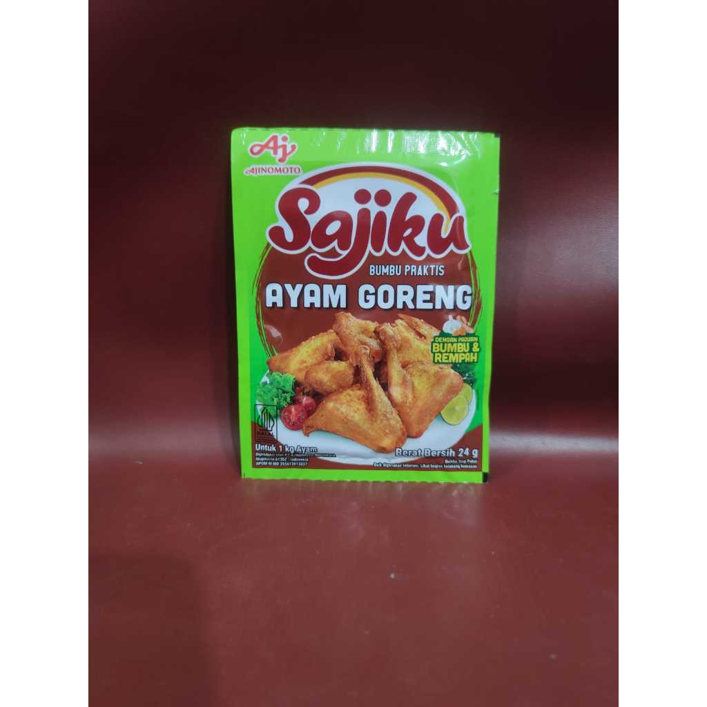 

Sajiku Tepung Praktis Ayam Goreng 24gr - Bumbu Ayam Goreng