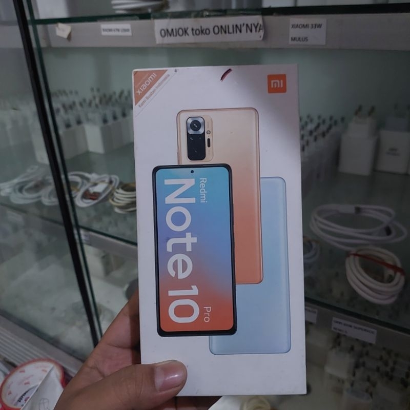 Dus box Xiaomi Note 10 Pro original Copotan bekas