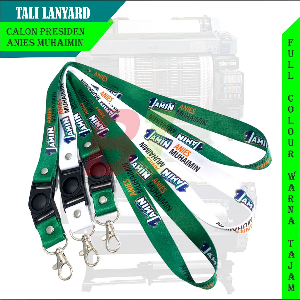 

TALI LANYARD CALON PRESIDEN DAN WAKIL/LANYARD PEMILU/GANTUNGAN NAME TAG PEMILU/KALUNG MOTIF CAWAPRES