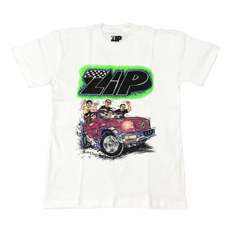 TSHIRT ZIP TOUR ART BY FRELAN