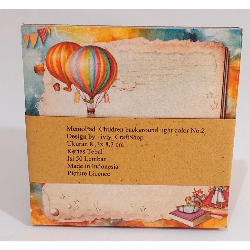 

Memopad children Background light color no.1